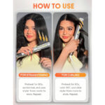 اتو مو دوکاره صاف کننده و فر کننده شیگلم Sheglam مدل Sleek Chic Twist Kiss - Image 4