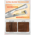 اتو مو دوکاره صاف کننده و فر کننده شیگلم Sheglam مدل Sleek Chic Twist Kiss - Image 6