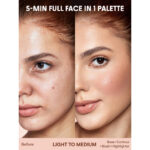 پالت چند منظوره شیگلم Sheglam مدل All About That Face Multifunctional Face Palette رنگ Vanilla Sculpt - Image 5