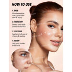 پالت چند منظوره شیگلم Sheglam مدل All About That Face Multifunctional Face Palette رنگ Vanilla Sculpt - Image 2