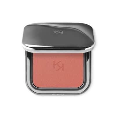 رژگونه پودری کیکو Kiko Milano مدل Unlimited Blush کد 03(رنگ Golden Coral)