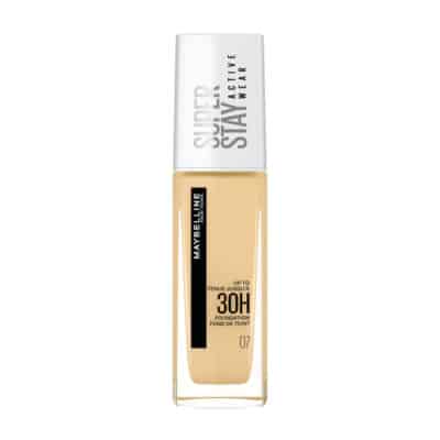 کرم پودر 30 ساعته میبلین Maybeline مدل Super Stay Active Wear کد 07 رنگ Classic Nude