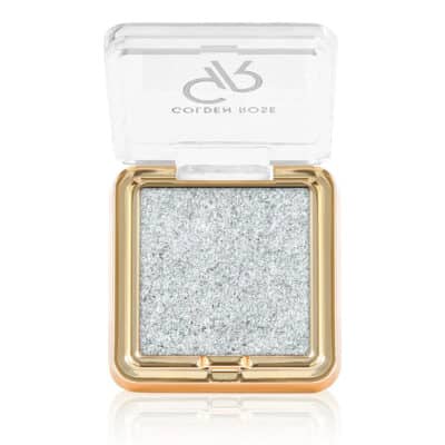 سایه چشم گلیتری تکی گلدن رز مدل Glitter Glow کد 01 رنگ Diamond