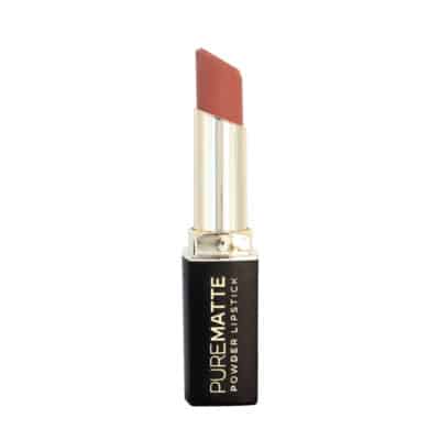 رژلب جامد مات گلدن رز مدل Pure Matte Powder کد 124