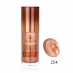 هایلایتر مایع گلدن رز مدل Smart Glow کد 204 رنگ Shimmer Bronze