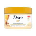 اسکراب لایه بردار بدن داو Dove مدل Exfoliating Body Polish حاوی بادام و کره انبه Crushed Almond & Mango Butter(298 گرم)
