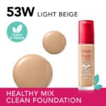 کرم پودر بورژوآ Bourjois مدل Healthy Mix Clean & Vegan کد 53W - Image 2