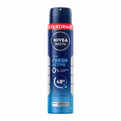 اسپری ضدتعریق 48 ساعته مردانه نیوآ Nivea مدل Fresh Active(200 میل)