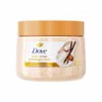 اسکراب لایه بردار بدن داو Dove مدل Gommage Corps رایحه شکر وانیلی و شی باتر Vanilla Sugar & Shea Butter(425 گرم)