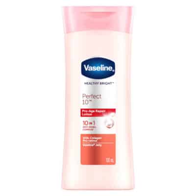 لوسیون بدن ضد پیری 10 در 1 وازلین Vaseline مدل Perfect 10 Pro-Age Repair(100 میل)