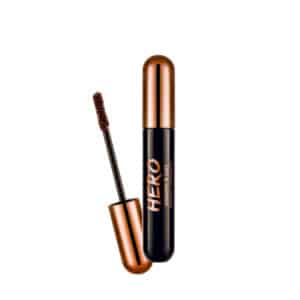 ریمل قهوه ای حجم دهنده و فرکننده فلورمار flormar مدل Hero کد 001 رنگ Brown