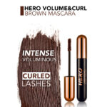 ریمل قهوه ای حجم دهنده و فرکننده فلورمار flormar مدل Hero کد 001 رنگ Brown - Image 4