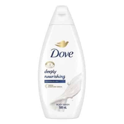 شامپو بدن مغذی داو Dove مدل Deeply Nourishing مخصوص پوست خشک