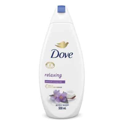 شامپو بدن داو Dove مدل Relaxing رایحه یاس و شیر نارگیل(500 میل)