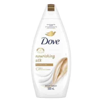 شامپو بدن نرم کننده داو Dove مدل Nourishing Silk مخصوص پوست خشک(500 میل)