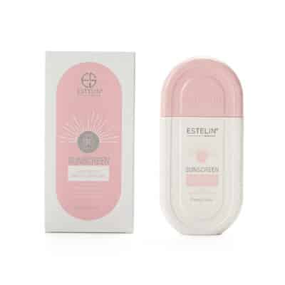 ضدآفتاب بی رنگ SPF 90 استلین Estelin مدل ضد لک Fade Spots Bright Complete(100 گرم)