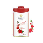 پودر خوشبو کننده عطری بدن یاردلی Yardely مدل Perfumed Talc رایحه رز قرمز سلطنتی Royal Red Rose(250 گرم)