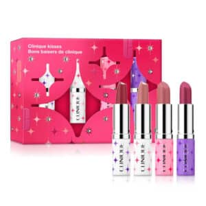 ست 4 عددی رژلب جامد شاین کلینیک Clinique Dramatically Different مدل Clinique Kisses