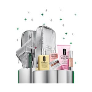 ست هدیه آرایشی و مراقبت پوستی 8 تکه کلینیک Clinique مدل Glow On The Go(خرید مستقیم از آمریکا)