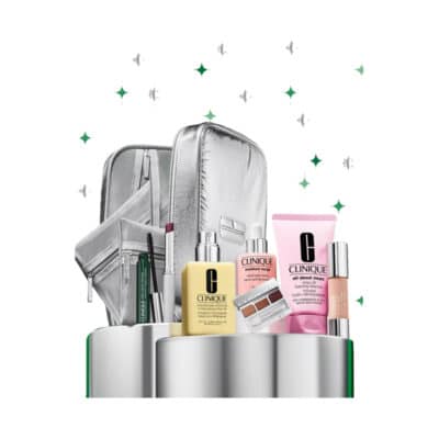 ست هدیه آرایشی و مراقبت پوستی 8 تکه کلینیک Clinique مدل Glow On The Go(خرید مستقیم از آمریکا)