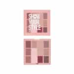 پالت سایه 10 رنگ پاستل PASTEL مدل Show Your Style Rosy کد 465