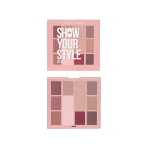 پالت سایه 10 رنگ پاستل PASTEL مدل Show Your Style Rosy کد 465