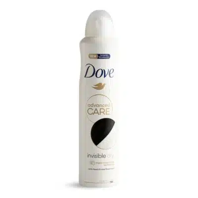 اسپری ضدتعریق 72 ساعته داو DOVE مدل Advanced Care Invisible Dry رایحه گل فریزیا سفید و بنفشه(250 میل) ساخت انگلیس