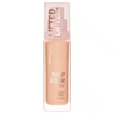 کرم پودر آبرسان میبلین Maybelline مدل Lifter Plump & Glow کد 102
