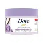 اسکراب لایه بردار بدن داو Dove مدل Exfoliating Body Polish حاوی لوندر و شیرنارگیل Crushed Lavender & Coconut Milk(298 گرم)