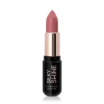 رژلب جامد براق گلدن رز مدل Silky Shine کد 208