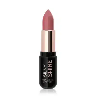 رژلب جامد براق گلدن رز مدل Silky Shine کد 208