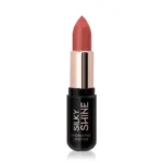 رژلب جامد براق گلدن رز مدل Silky Shine کد 218