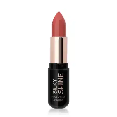 رژلب جامد براق گلدن رز مدل Silky Shine کد 218