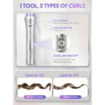 دستگاه چرخشی فر کننده مو اتوماتیک شیگلم Sheglam مدل One Touch Airflow Styler Pro سایز 32 میل - Image 4