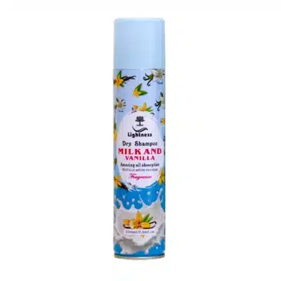 شامپو خشک لایتنس Lightness مدل Milk & Vanilla(200 میل)