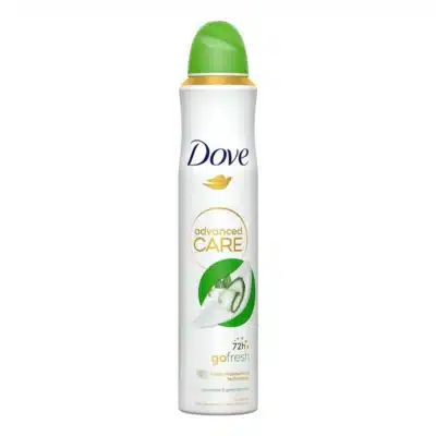 اسپری ضدتعریق 72 ساعته داو DOVE مدل Go Fresh Advanced Care رایحه خیار و چای سبز(250 میل) ساخت انگلیس