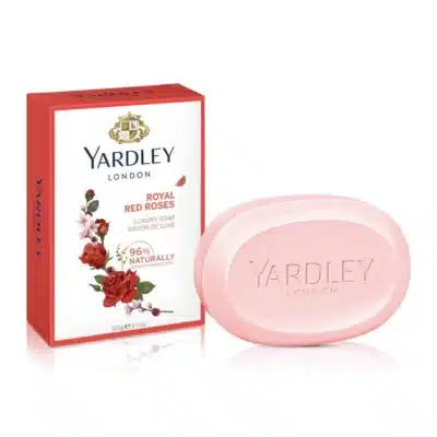 صابون یاردلی Yardley مدل Luxury Soap رایحه رز قرمز سلطنتی Royal Red Rose(100 گرم)