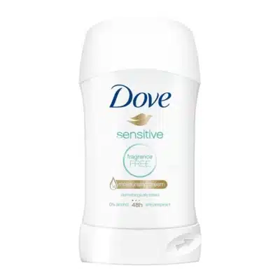 مام ضدتعریق صابونی داو Dove مدل Sensitive Fragrance Free(40 گرم)