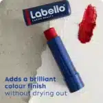 بالم لب رنگی 3 در 1 لبلو Labello مدل SPF30 Caring Beauty رنگ Red - Image 4