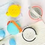 ماساژور سر سیلیکونی دسته‌دار