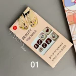 ناخن مصنوعی پا ۱۲ عددی BEAUTY TOE NAILS کد 01