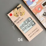 ناخن مصنوعی پا ۱۲ عددی BEAUTY TOE NAILS کد 04