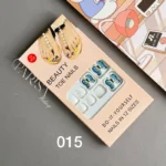 ناخن مصنوعی پا ۱۲ عددی BEAUTY TOE NAILS کد 015