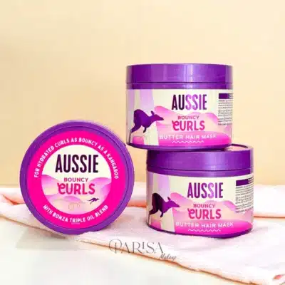 ماسک موی فر آزی Aussie مدل Bouncy Curls Butter Hair Mask(450 میل)
