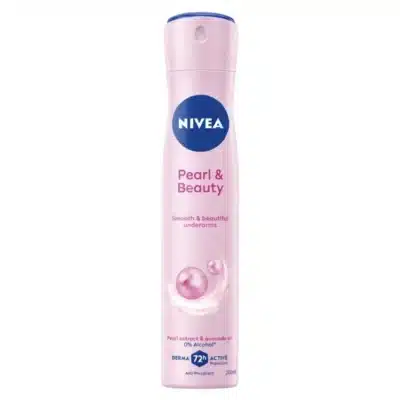 اسپری ضدتعریق 72 ساعته نیوآ Nivea مدل Pearl & Beauty Smooth & Beautiful Underarms(200 میل)