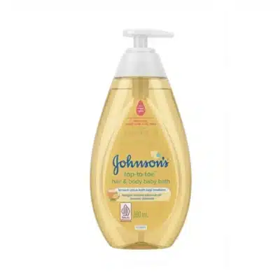 شامپو سر و بدن کودک جانسون Johnsons مدل Top-To-Toe Hair & Body Baby Bath(500 میل)