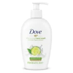 مایع دستشویی داو Dove مدل Nourishing رایحه Cucumber & Green Tea(250 میل)
