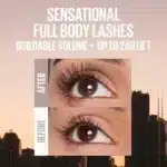 ریمل حجم‌ دهنده و لیفت‌ کننده مژه میبلین Maybelline مدل Lash Sensational Body Washable - Image 7