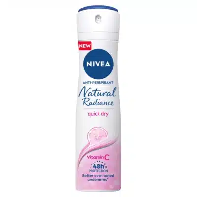 اسپری ضدتعریق 48 ساعته نیوآ Nivea مدل Natural Radiance quick dry(150 میل)