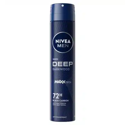 اسپری ضدتعریق 72 ساعته مردانه نیوآ Nivea Men مدل Deep Darkwood(200 میل)